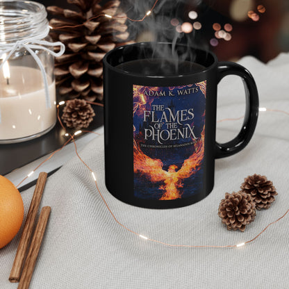 The Flames Of The Phoenix - Black Coffee Mug