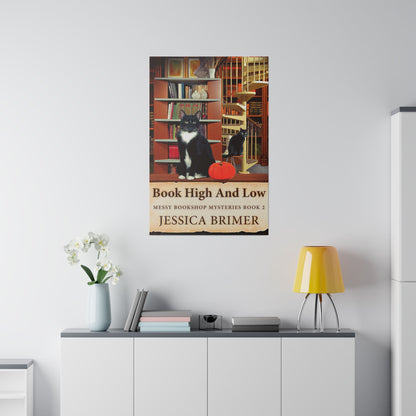 Book High And Low - Canvas