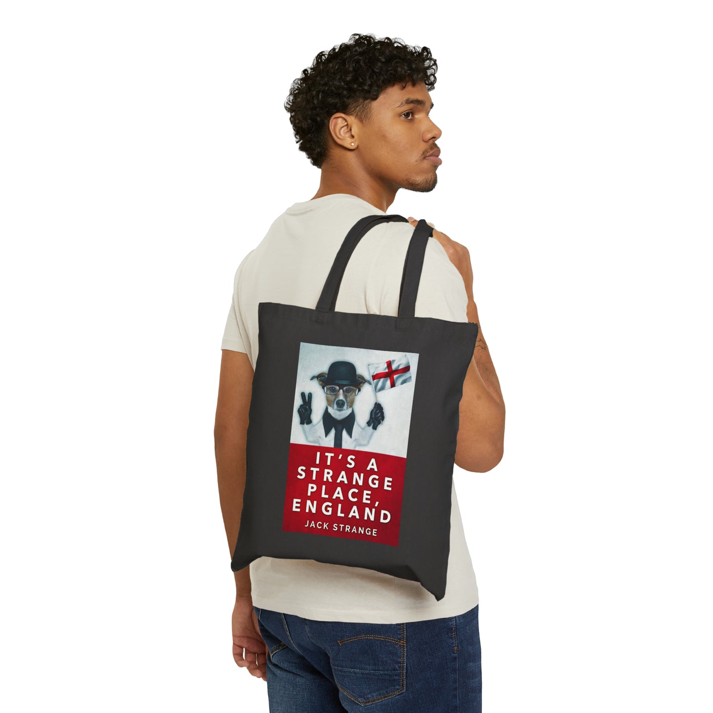 It's A Strange Place, England - Cotton Canvas Tote Bag