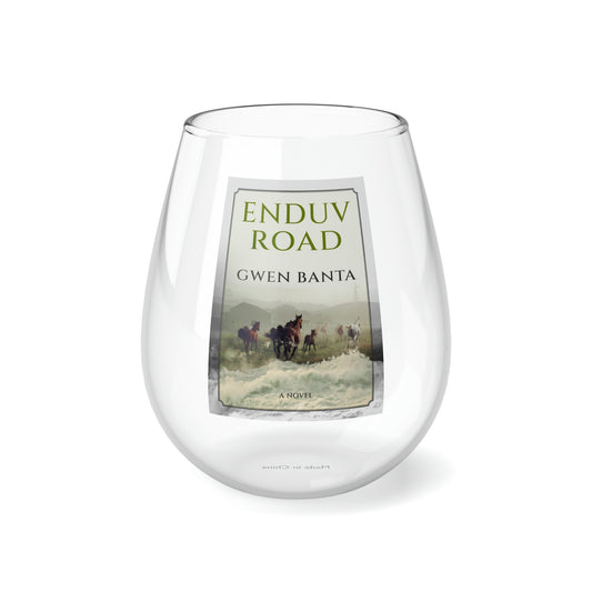 Enduv Road - Stemless Wine Glass, 11.75oz