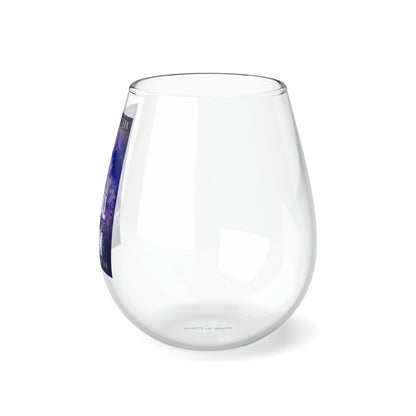 The Portal At The End Of The Storm - Stemless Wine Glass, 11.75oz