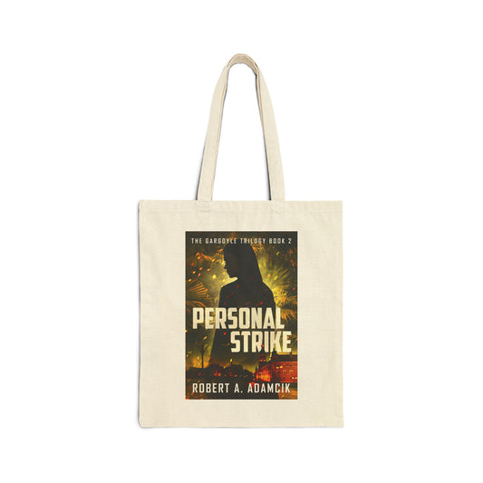 Personal Strike - Cotton Canvas Tote Bag