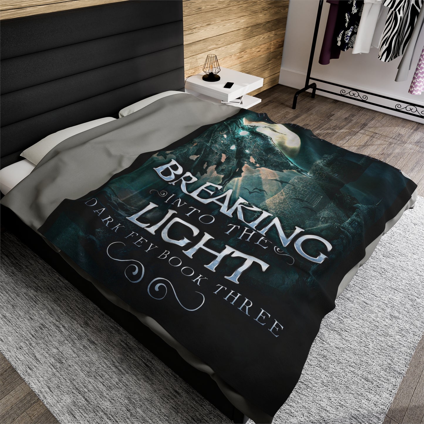 Breaking Into The Light - Velveteen Plush Blanket