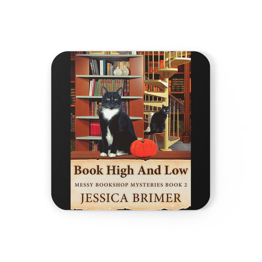 Book High And Low - Corkwood Coaster Set
