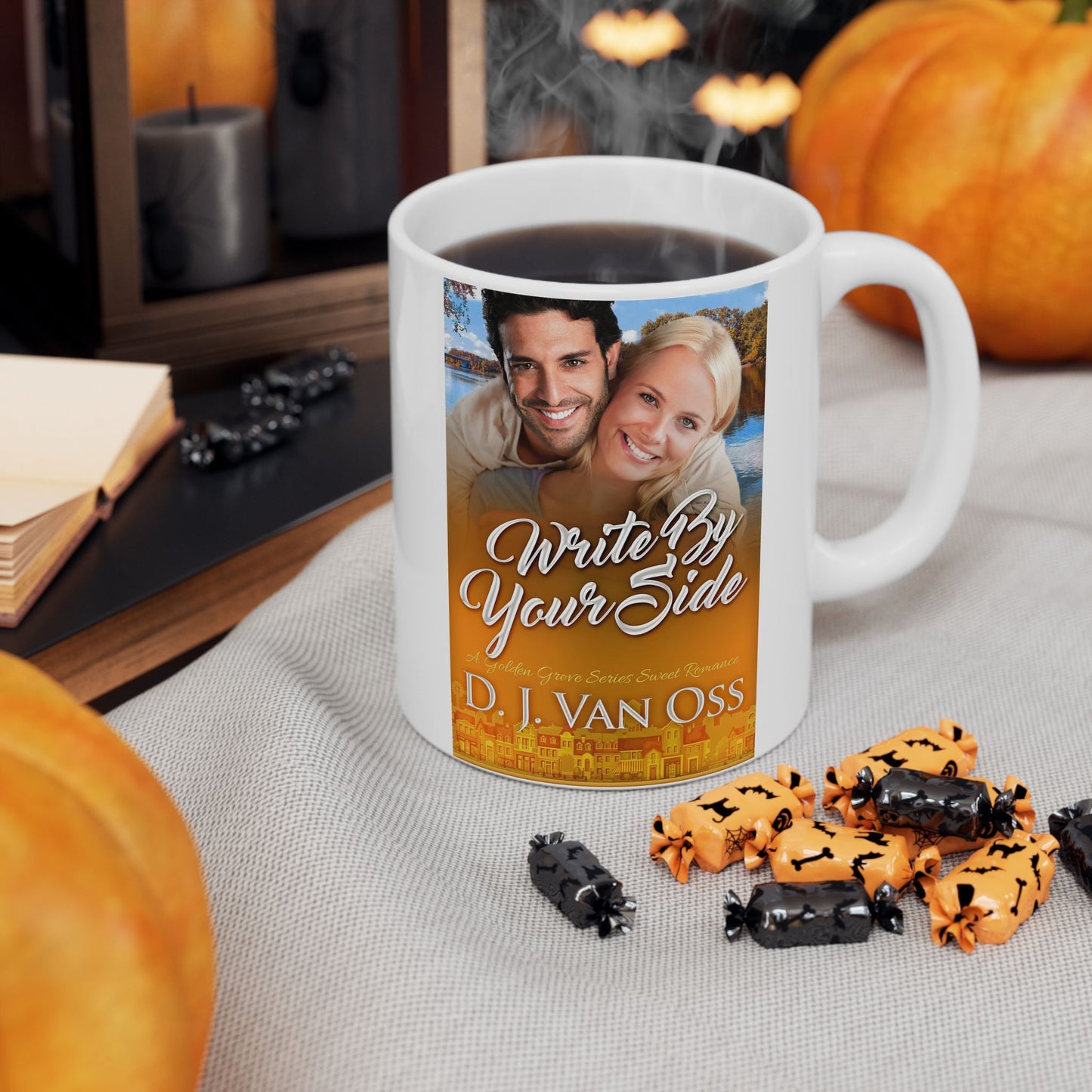 Write By Your Side - White Coffee Mug