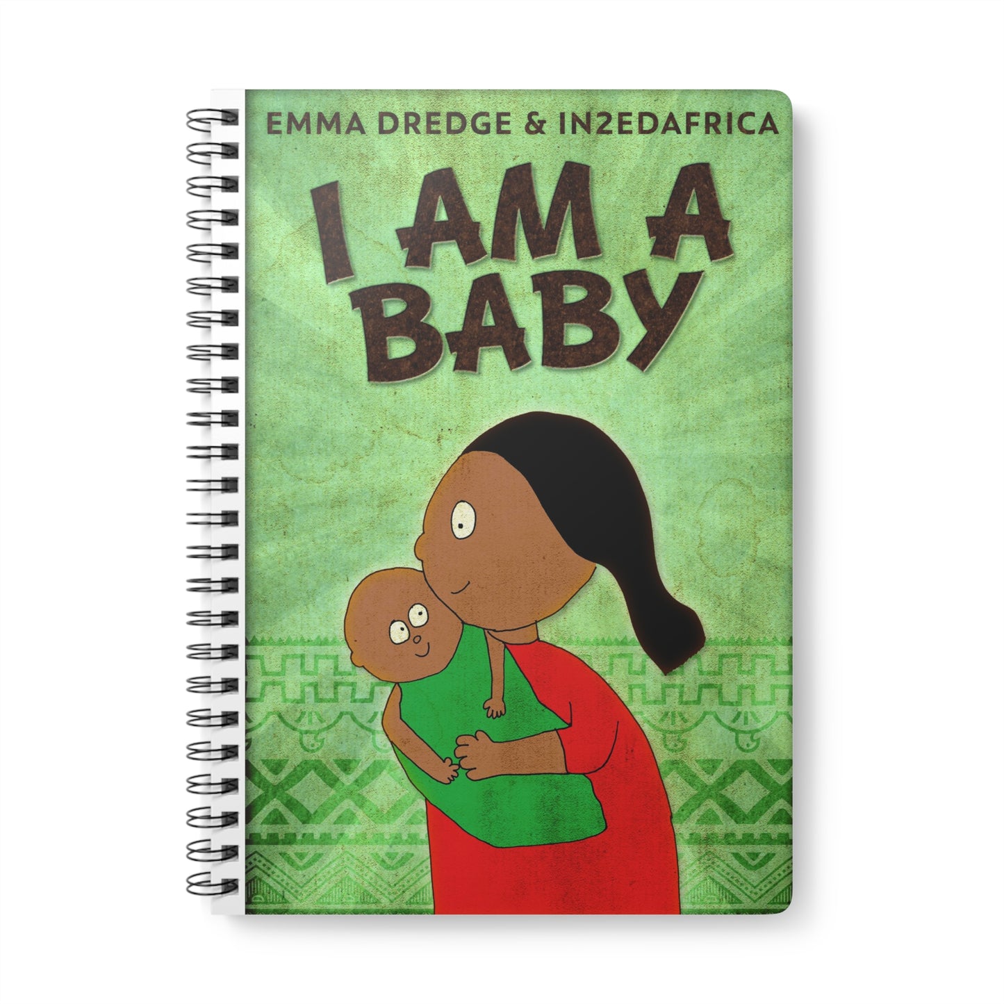 I Am A Baby - A5 Wirebound Notebook