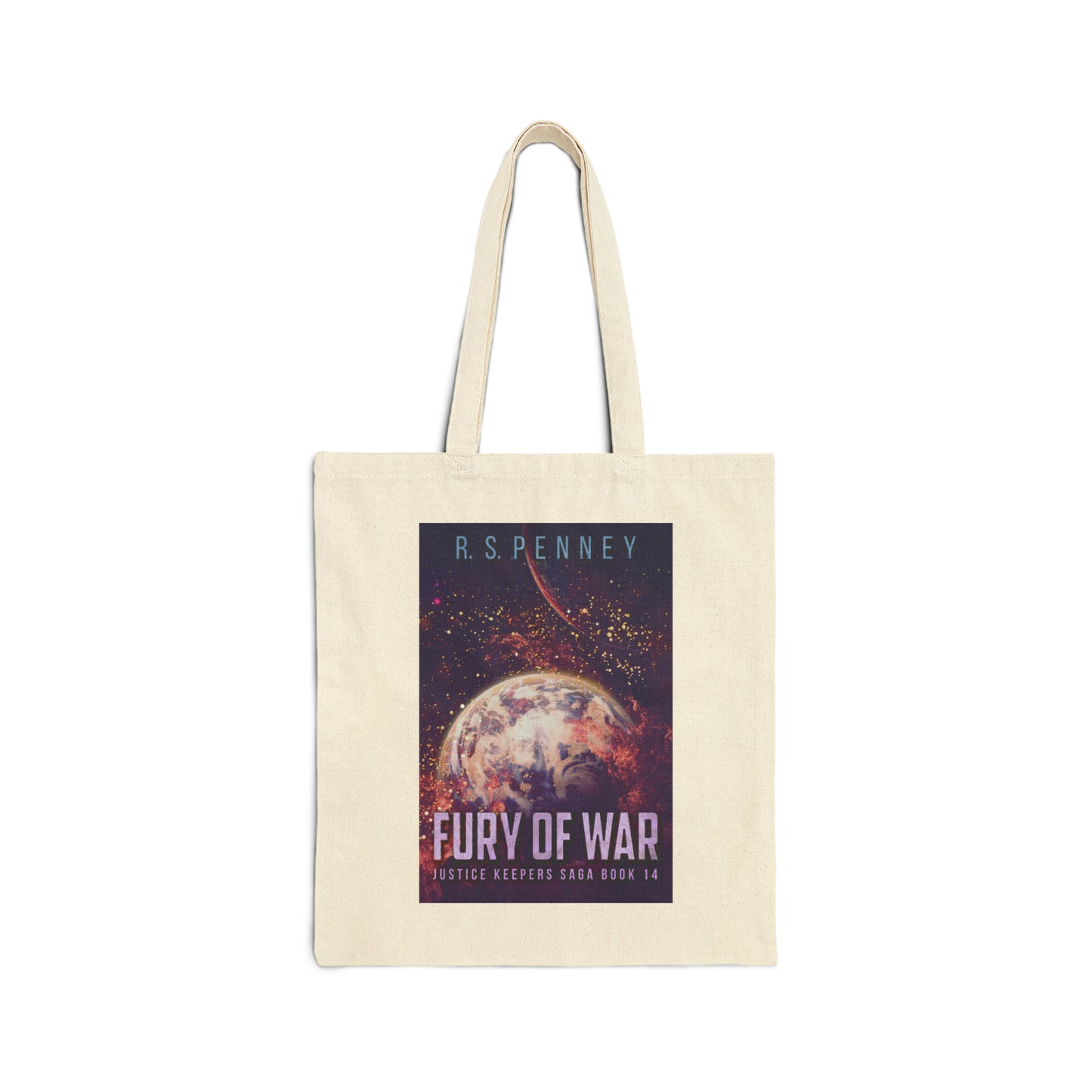 Fury Of War - Cotton Canvas Tote Bag