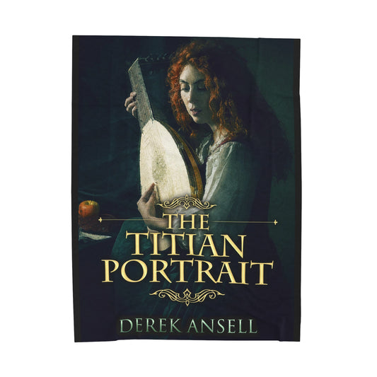 The Titian Portrait - Velveteen Plush Blanket