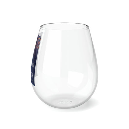 Princess Of France - Stemless Wine Glass, 11.75oz