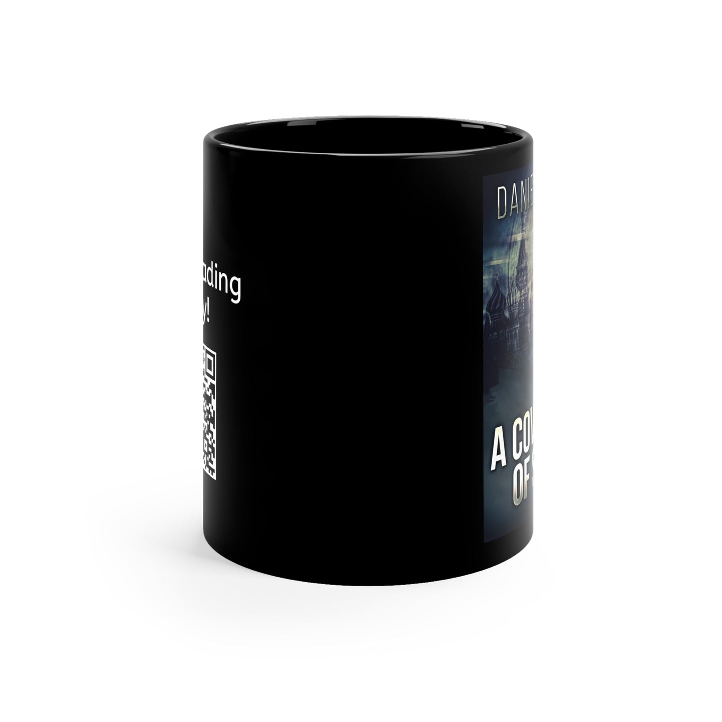 A Covenant Of Spies - Black Coffee Mug