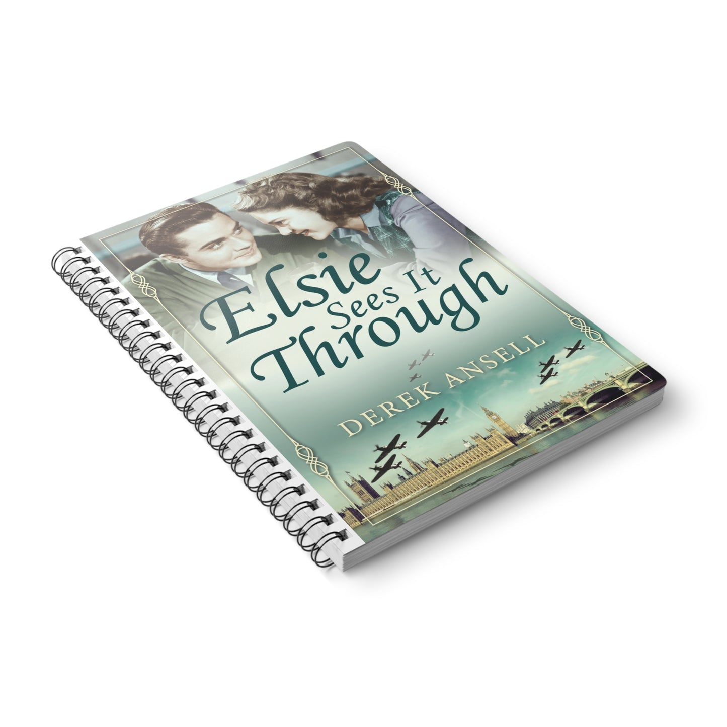 Elsie Sees It Through - A5 Wirebound Notebook