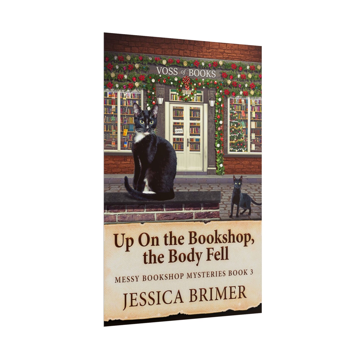 Up On the Bookshop, the Body Fell - Poster