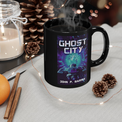 Ghost City - Black Coffee Mug