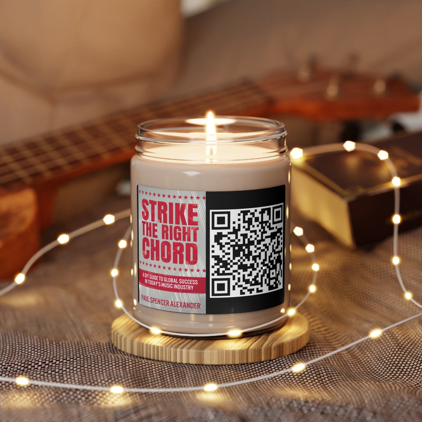Strike The Right Chord - Scented Soy Candle