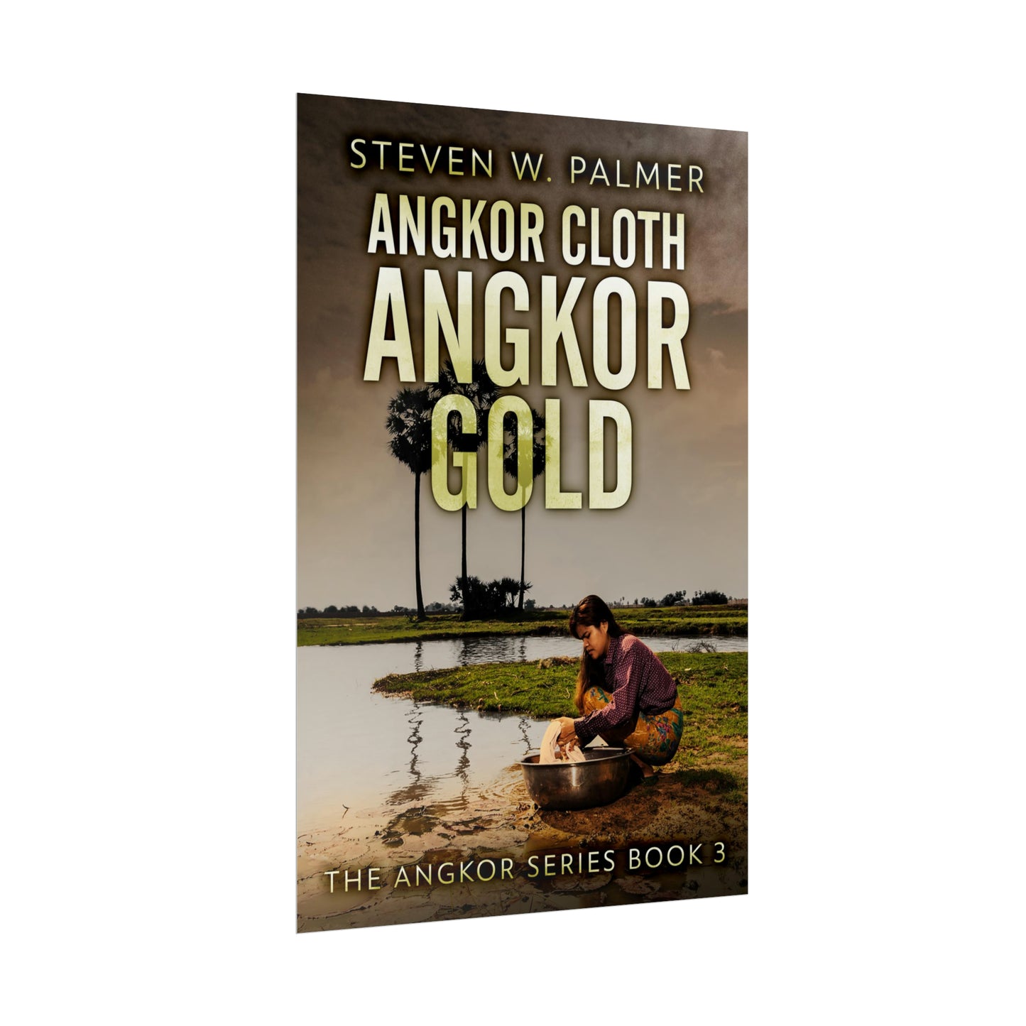 Angkor Cloth, Angkor Gold - Rolled Poster