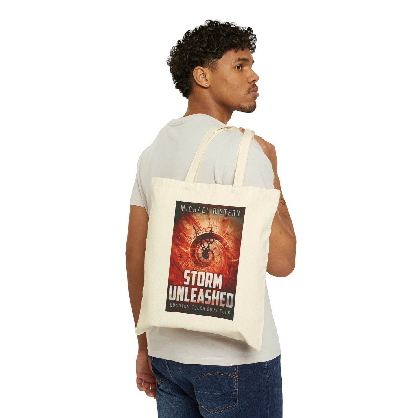 Storm Unleashed - Cotton Canvas Tote Bag