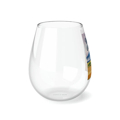 Nothing Is Too Big - Stemless Wine Glass, 11.75oz