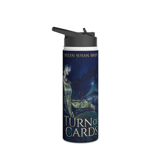 A Turn of Cards - Stainless Steel Water Bottle