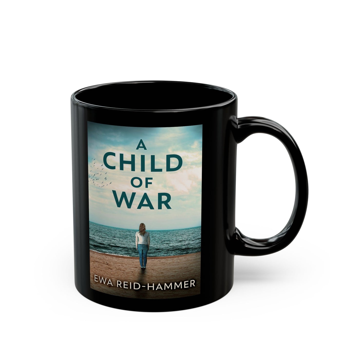 A Child Of War - Black Coffee Mug
