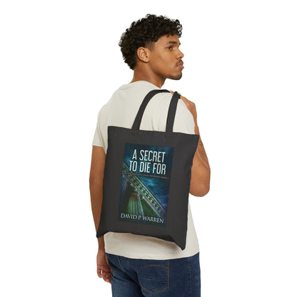 A Secret to Die For - Cotton Canvas Tote Bag