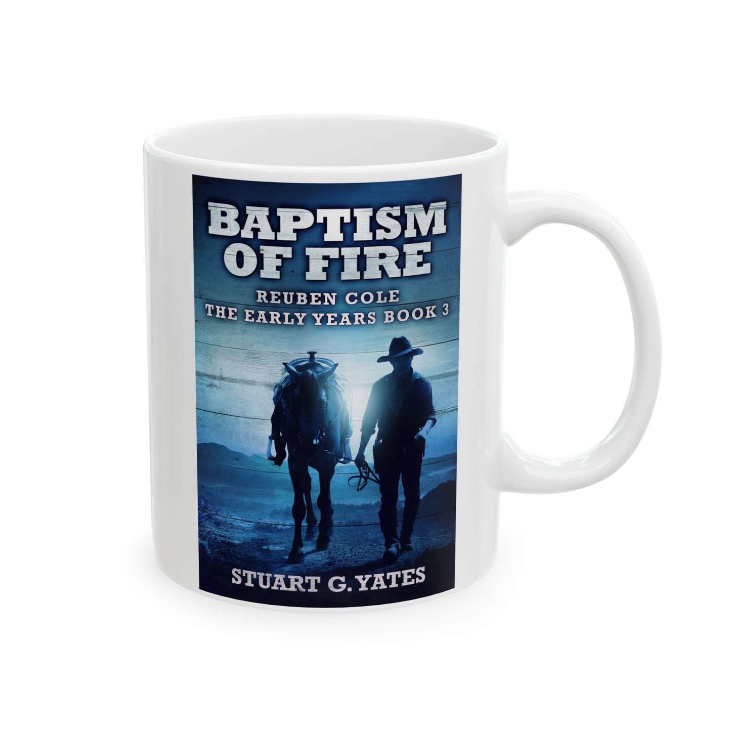Baptism Of Fire - White Coffee Mug