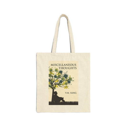 Miscellaneous Thoughts - Cotton Canvas Tote Bag