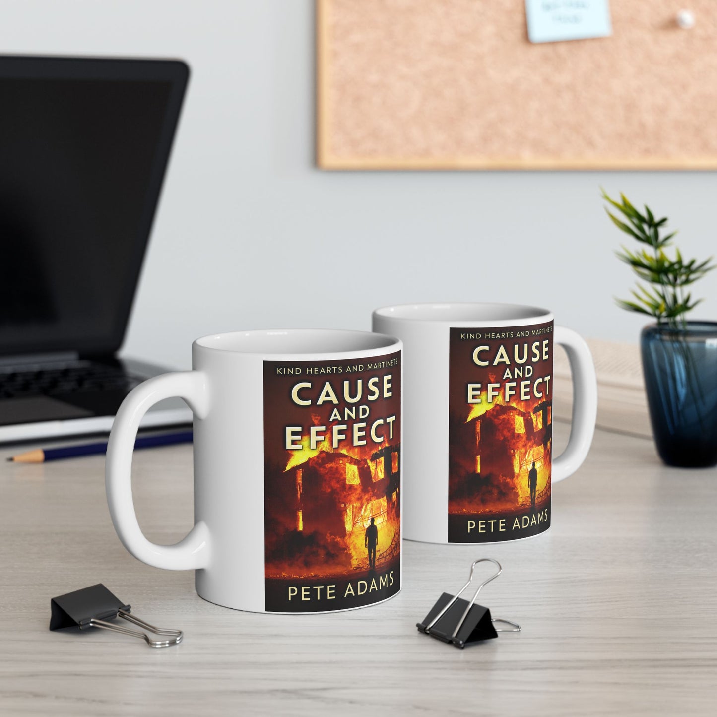 Cause And Effect - White Coffee Mug