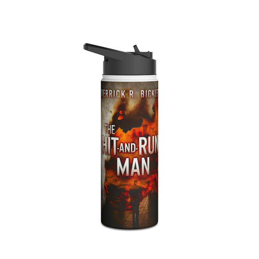 The Hit-and-Run Man - Stainless Steel Water Bottle