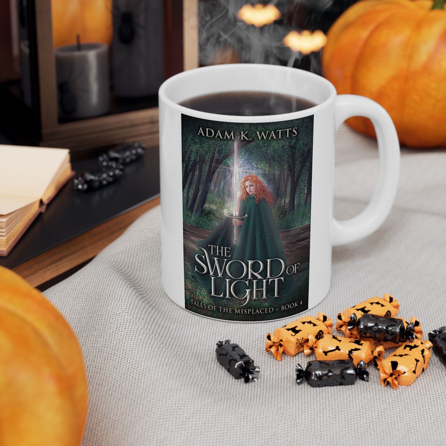 The Sword of Light - White Coffee Mug