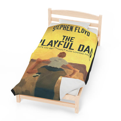 The Playful Dad - Velveteen Plush Blanket