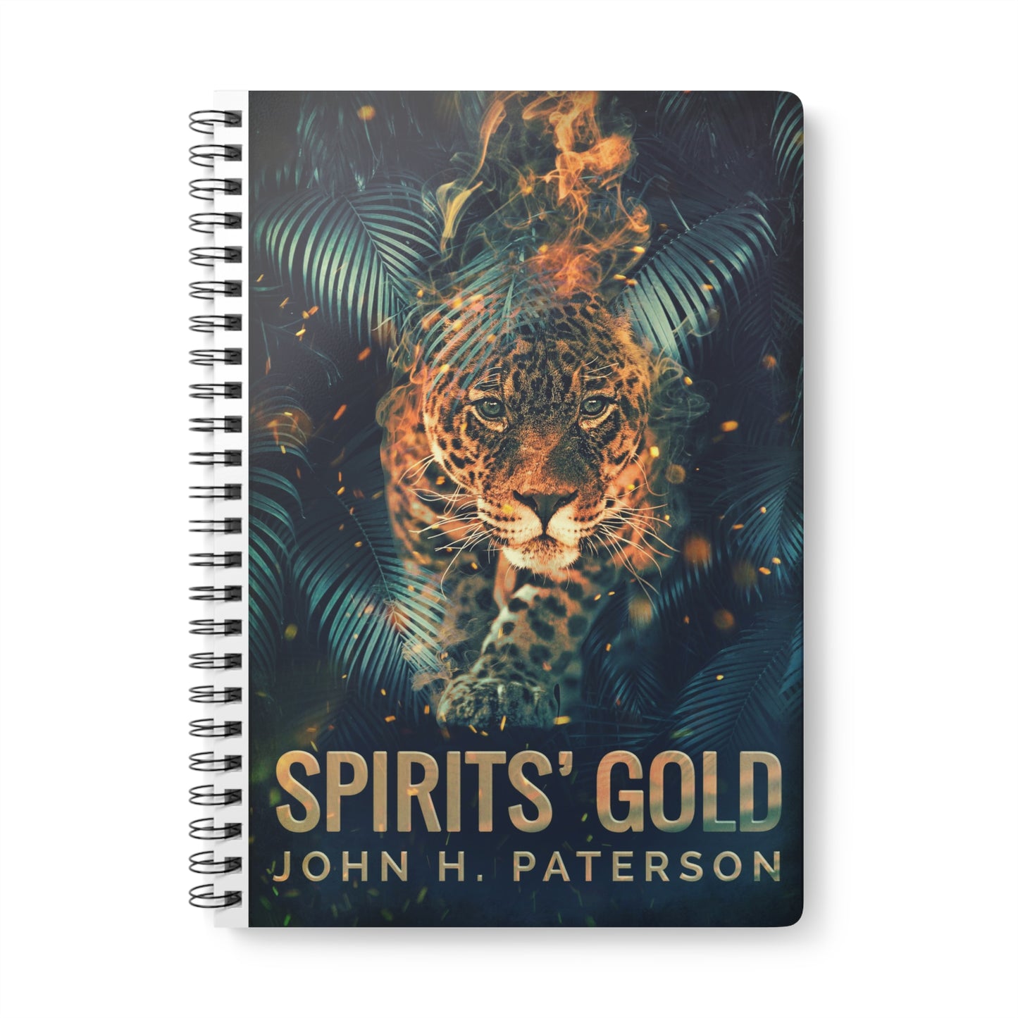 Spirits' Gold - A5 Wirebound Notebook
