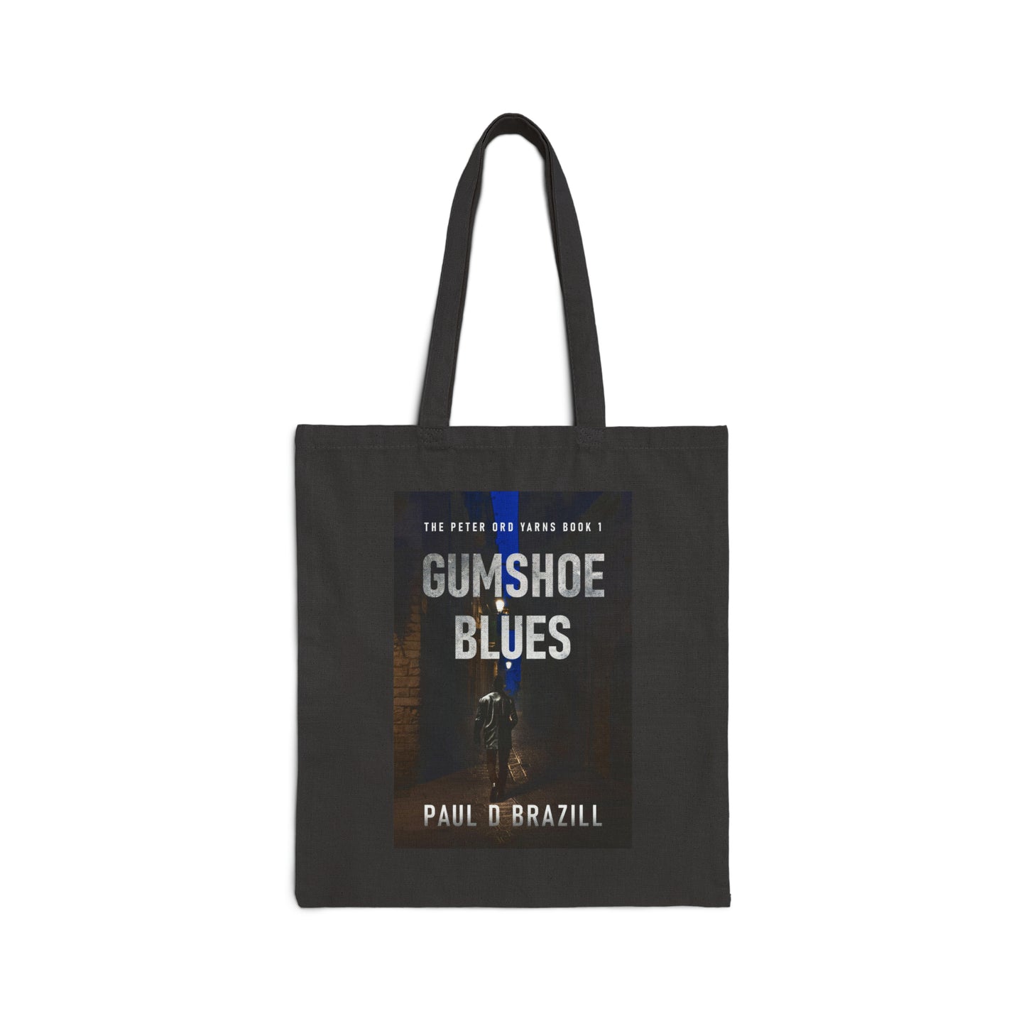 Gumshoe Blues - Cotton Canvas Tote Bag