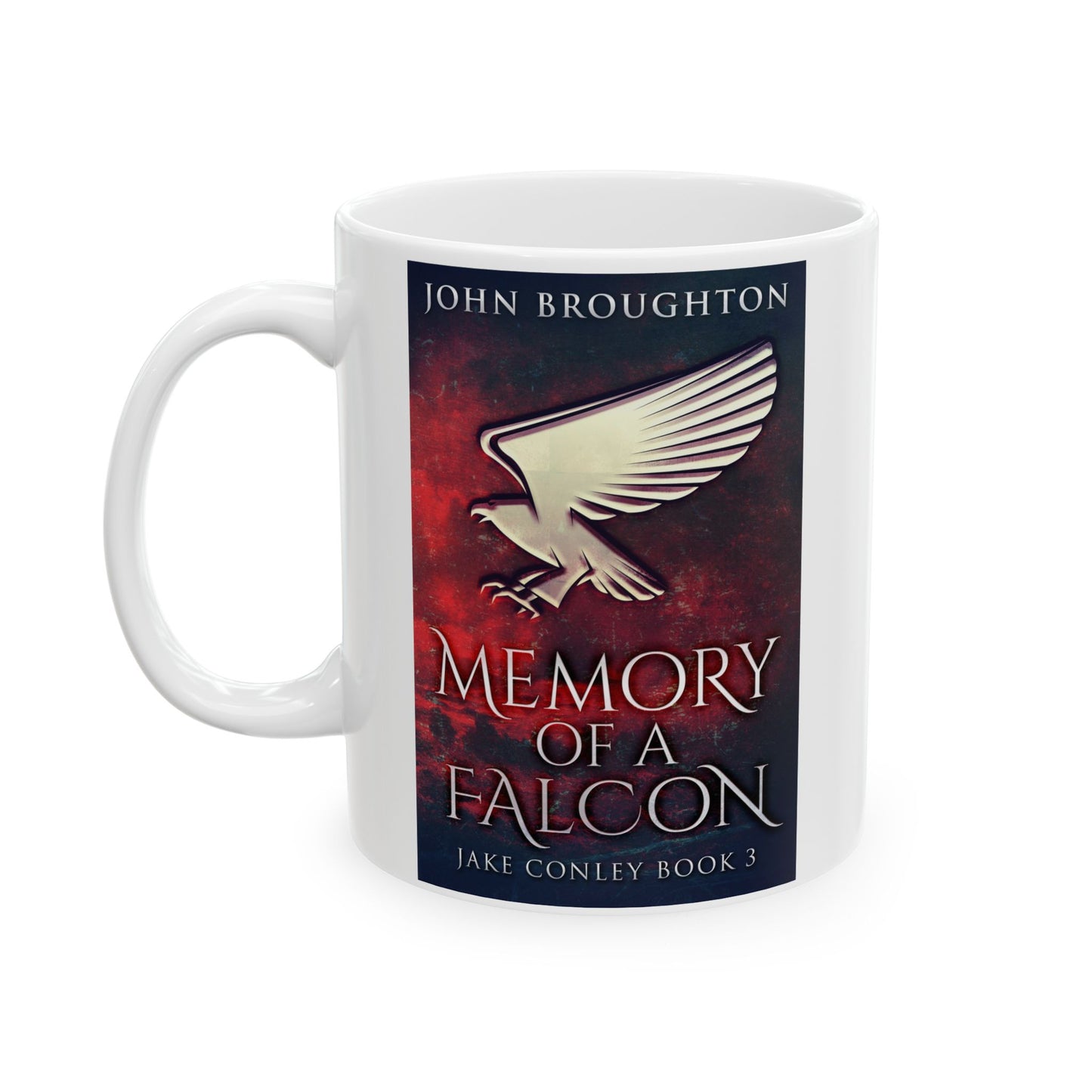 Memory Of A Falcon - White Coffee Mug