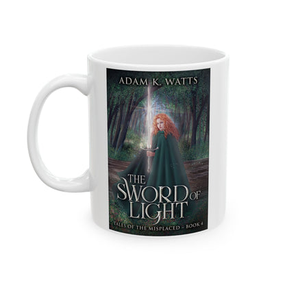 The Sword of Light - White Coffee Mug