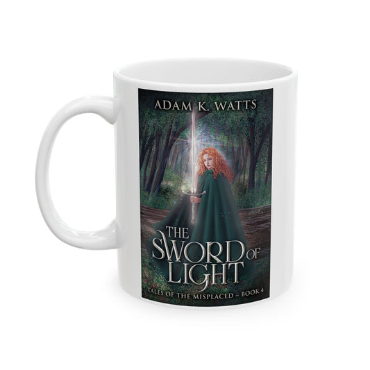 The Sword of Light - White Coffee Mug