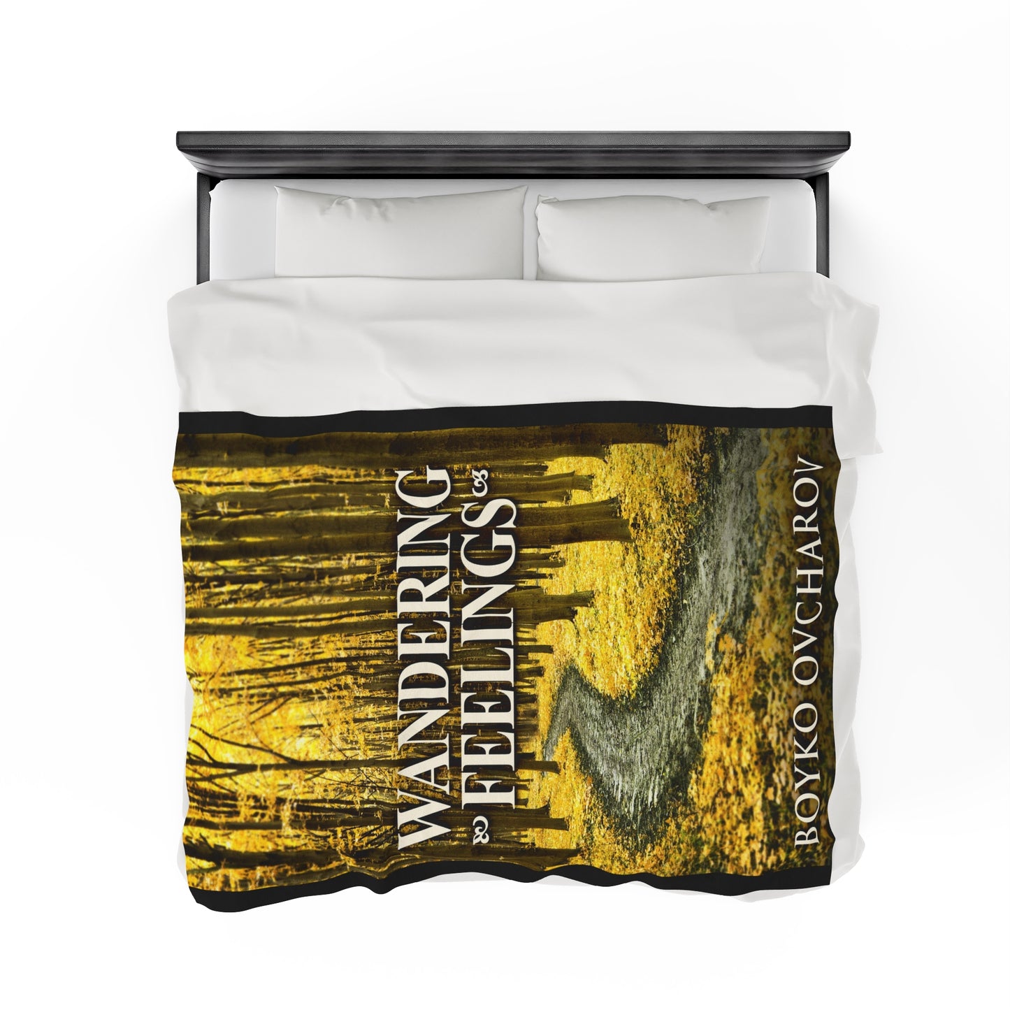 Wandering Feelings - Velveteen Plush Blanket