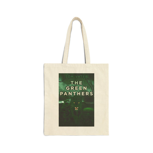 The Green Panthers - Cotton Canvas Tote Bag
