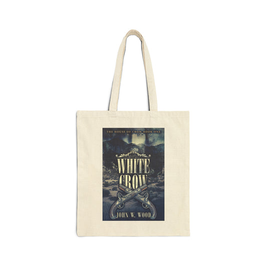 White Crow - Cotton Canvas Tote Bag