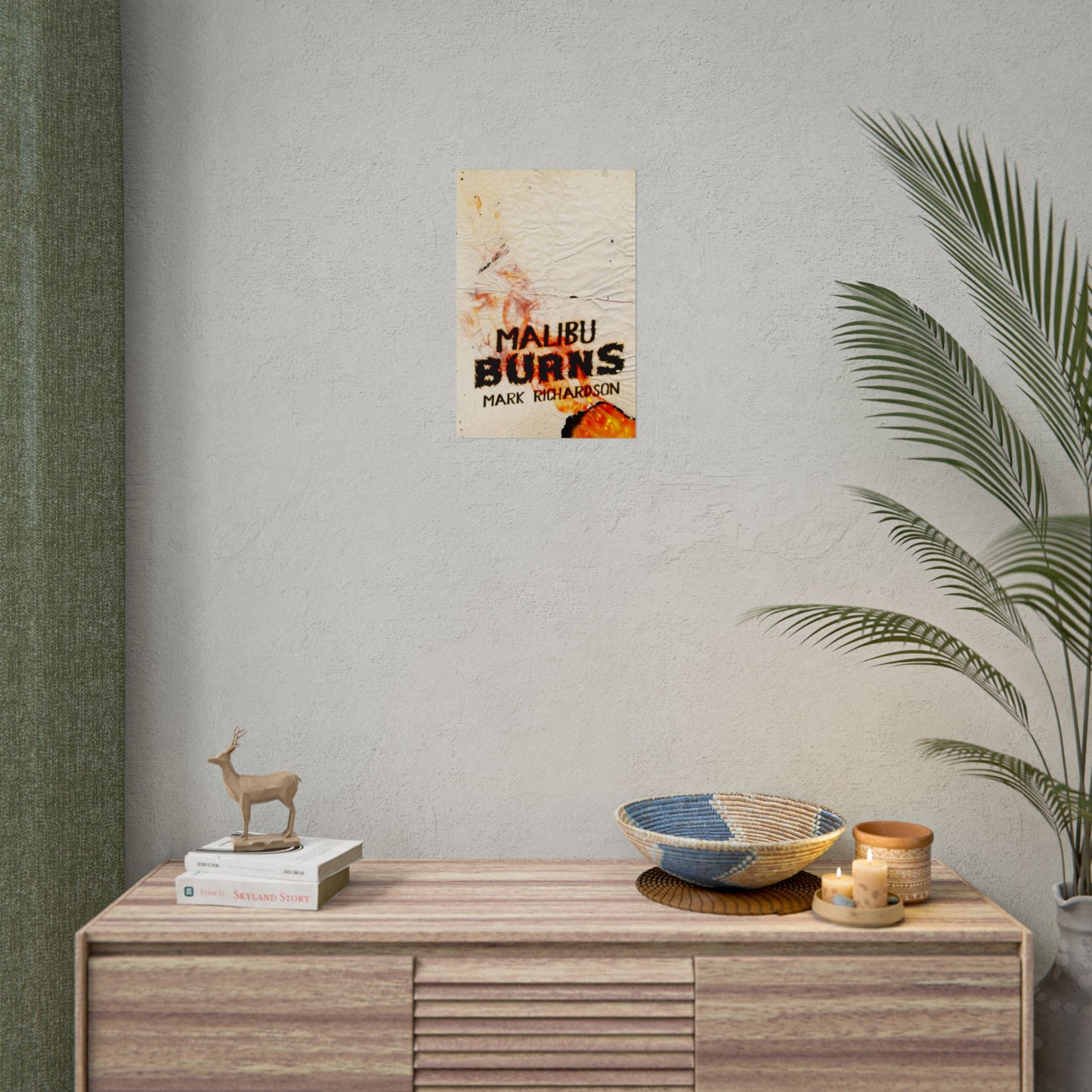 Malibu Burns - Poster