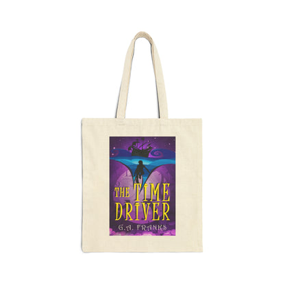 The Time Driver - Cotton Canvas Tote Bag