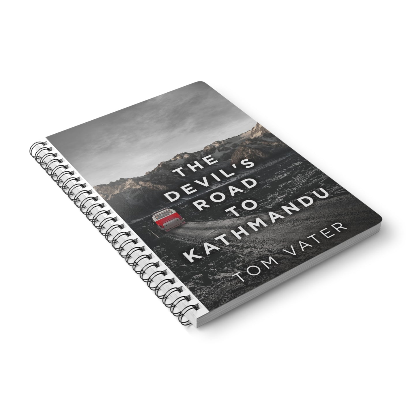 The Devil's Road To Kathmandu - A5 Wirebound Notebook