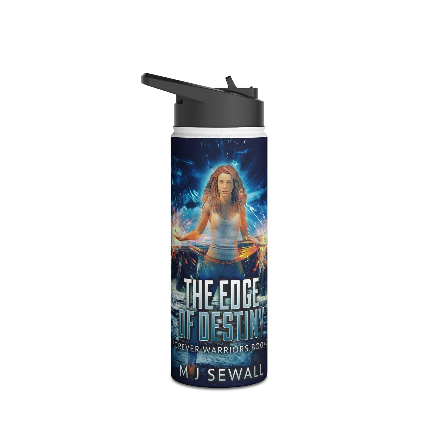 The Edge Of Destiny - Stainless Steel Water Bottle