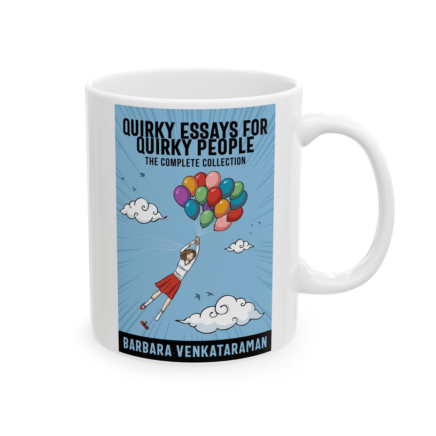 Quirky Essays for Quirky People - White Coffee Mug