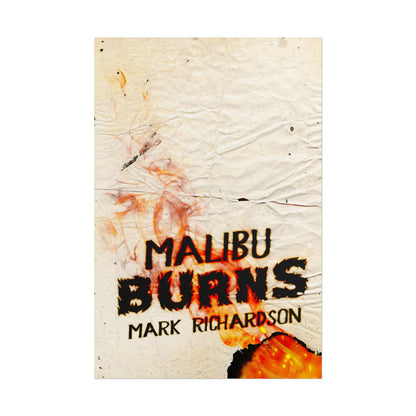 Malibu Burns - Poster