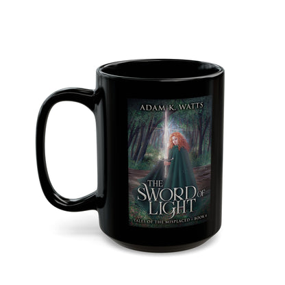 The Sword of Light - Black Coffee Mug