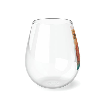 In Absence - Stemless Wine Glass, 11.75oz