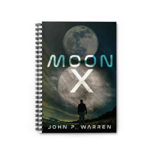 Moon X - Spiral Notebook