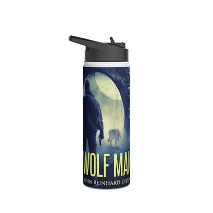 Wolf Man - Stainless Steel Water Bottle