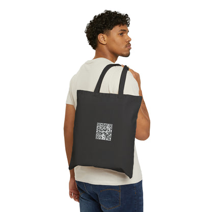 Academic Curveball - Cotton Canvas Tote Bag
