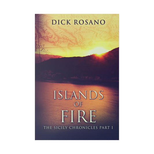 Islands Of Fire  - Canvas